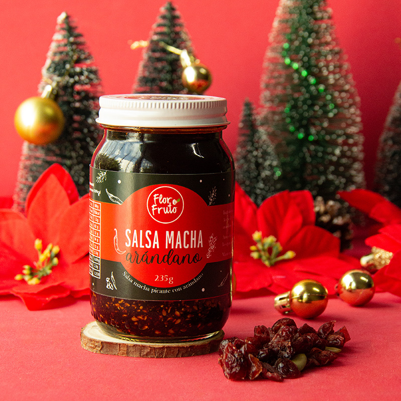 Salsa macha ARÁNDANOS